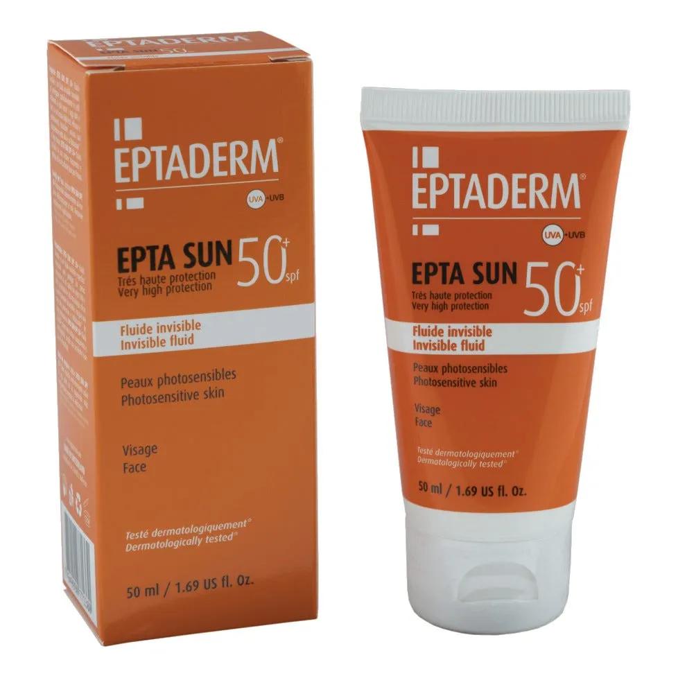 Epta Sun 50+ Fluido Invisibile Viso 40 ml