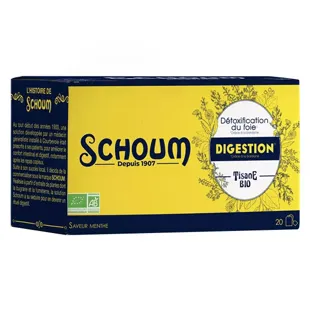 Schoum Digestion Tisana menta Bio 20 bustine