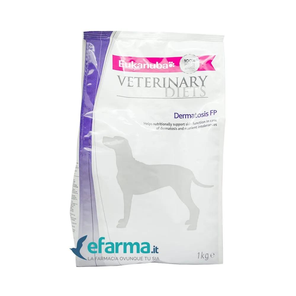 Eukanuba Dermatosis FP Per Cani Mangime Secco Per Benessere Cutaneo 1 Kg