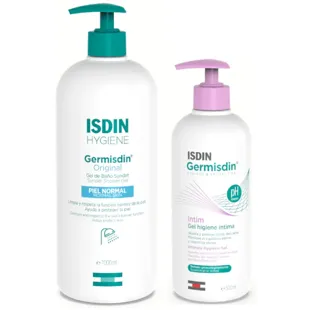 Isdin Germisdin Intimhygienegel 500 ml + Syndet Badegel 1 L