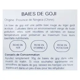 Valebio Baies de Goji Bio 150g