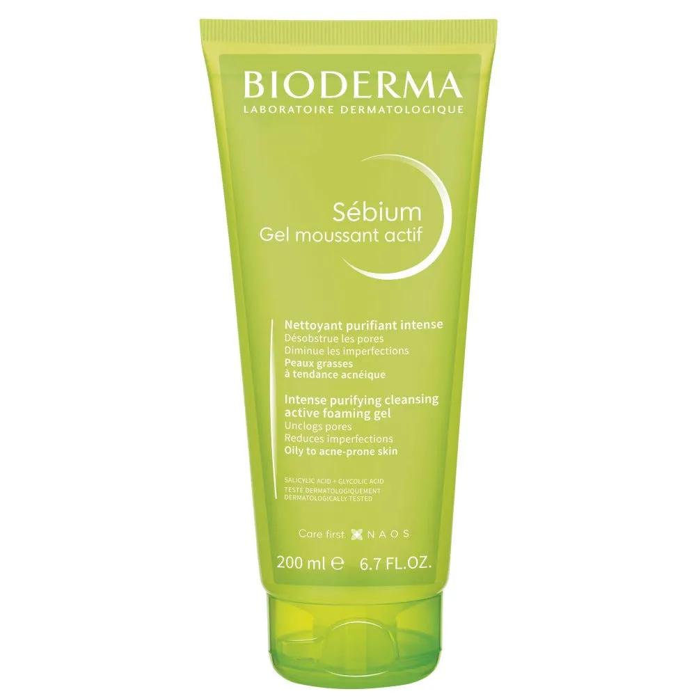 Bioderma Sebium Gel Moussant Actif Gel Detergente Purificante 200 ml