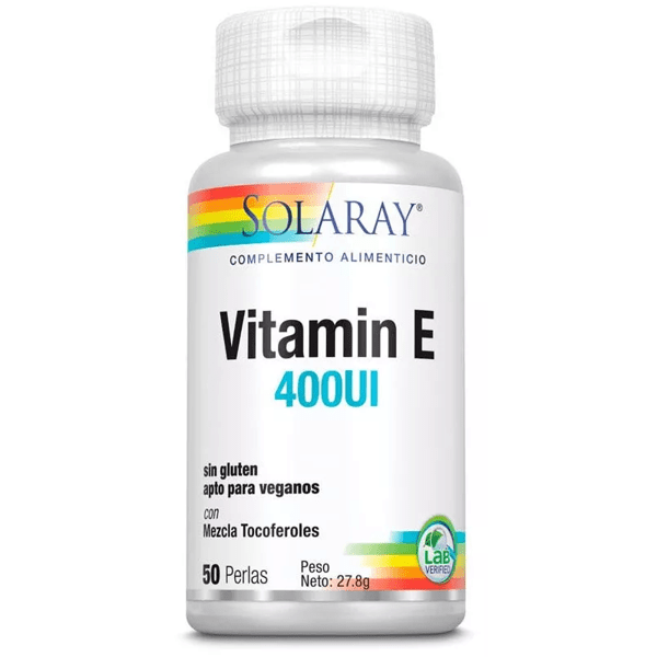 Vitamina E 400 UI Solaray 50 Perle
