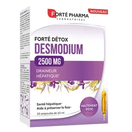 Forté Pharma FortéDétox Desmodium Foie 2500 20 ampoules