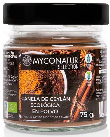 Myconatur Selection Canela de Ceylán Ecológica en Polvo 75 gr