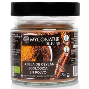 Myconatur Selection Canela de Ceilão Orgânica em Pó 75 gr