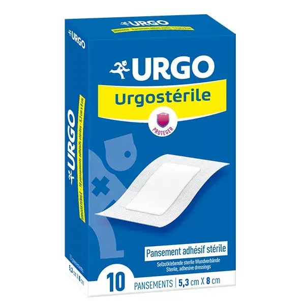 Urgo Medical Urgosterile Sterile Adhesive Dressing 5 x 9cm 10 units