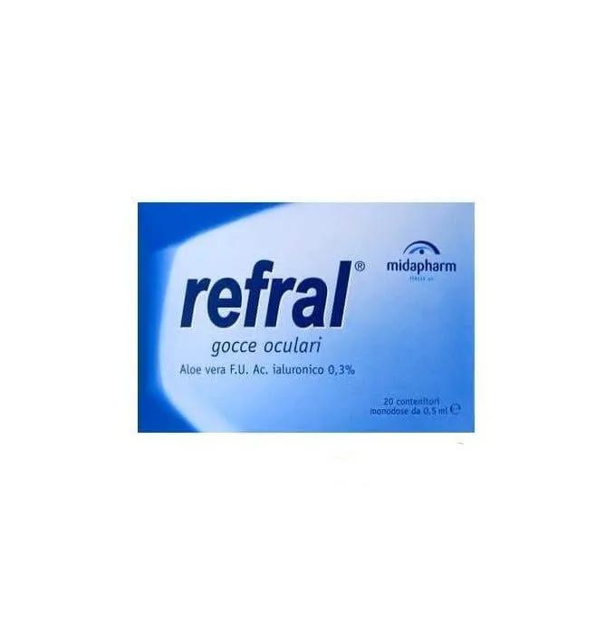 Refral Gocce Oculari 20 Flaconcini Monodose Da 0,5ml