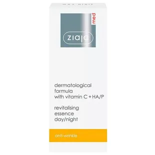 Essence Anti-Rides et Revitalisante Jour et Nuit Vitamine C et HA/P Ziaja Med 30ml