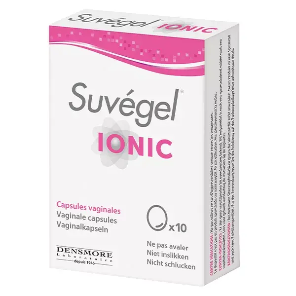 Suvegel Ionic vaginal capsules x 10