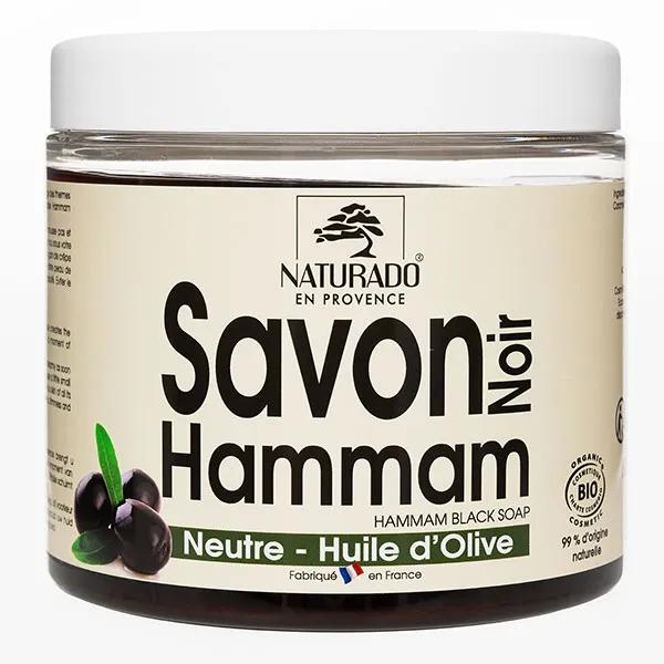Naturado en Provence Hammam Sapone Nero Bio 600g