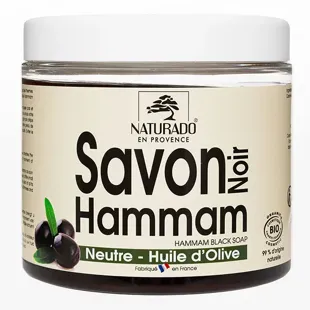 Naturado en Provence Hammam Sapone Nero Bio 600g
