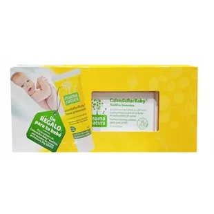 Mama Natura Calenduflor Babytücher 72 Einheiten + Geschenk-Schutzcreme 20 gr