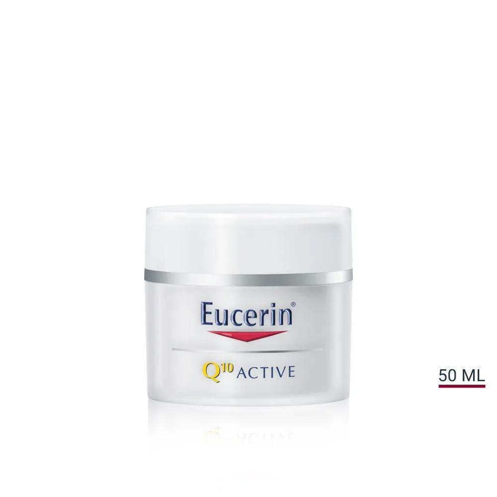 Eucerin Q10 Active Crema Giorno Viso Antirughe Pelli Secche 50 ml