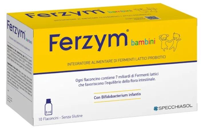 Specchiasol Ferzym Plus Junior 10 ampoules