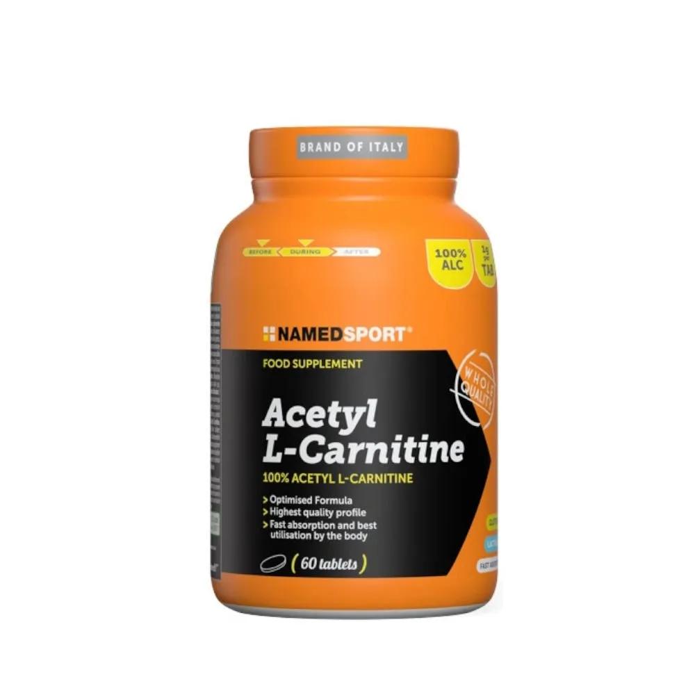 Named Sport Acetil L-Carnitine Integratore per Forza e Energie 60 Compresse