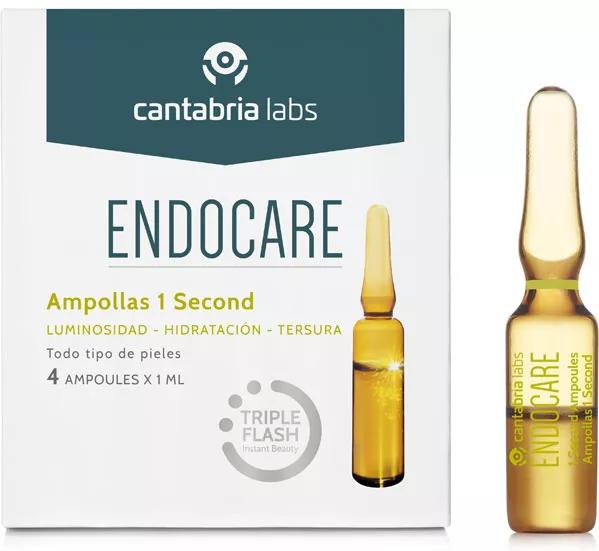 Endocare Second Ampollas Triple Flash 2 ampollas + 2 ampollas Gratis de 1 ml