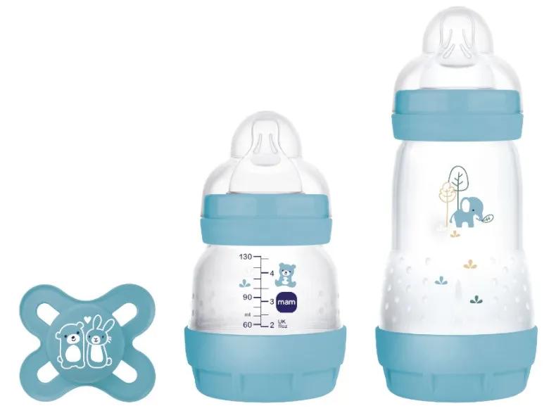 Coffret MAM Welcome to the World pour nouveau-né Bleu