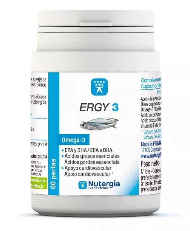 Nutergia Ergy 3 Omega 3 60 Perlas