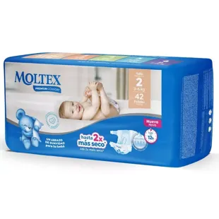 Moltex Premium Comfort Diapers Size 2 3-6kg 42Uds