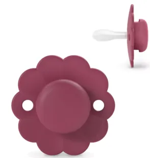 Suavinex Wonder Magenta Pacifier Physiological Silicone Teat SX Pro Flat and Flexible 6-18m