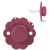 Suavinex Wonder Magenta Pacifier Physiological Silicone Teat SX Pro Flat and Flexible 6-18m