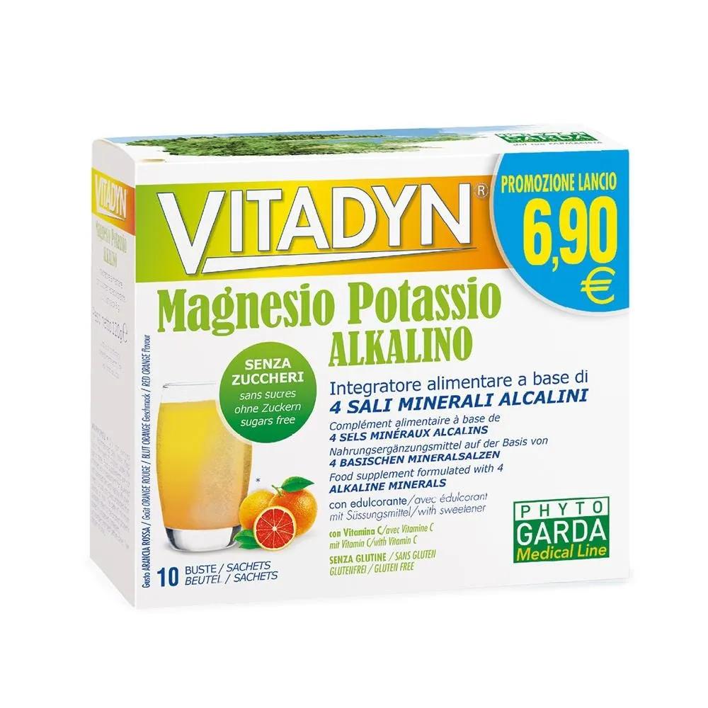 Phyto Garda Vitadyn Magnesio Potassio Alkalino Integratore 10 Bustine