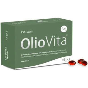 Huile d&#39;argousier Vitae Oliovita riche en oméga 7, 150 capsules