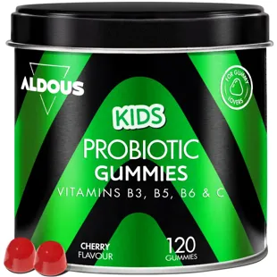 Aldous Labs Probiotics with Vitamins Kids Cherry Flavor 120 Gummies