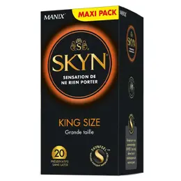 Skyn King Size Grande Taille 20 préservatifs