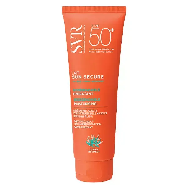 SVR Sun Secure La routine familiale Lait SPF50+ et Après-Soleil