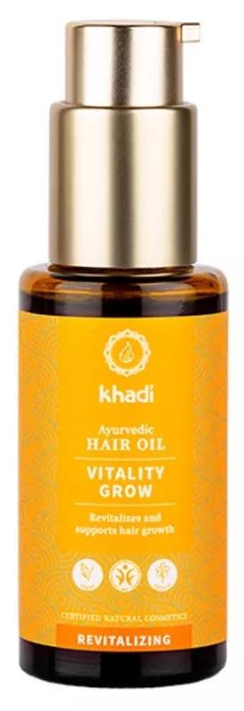 Khadi Aceite Capilar Vitalidad Crecimiento y Anticaída 50 ml