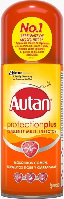 Autan Protection Plus Aerossol Repelente de Mosquitos 100 ml