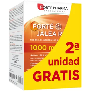 Forté Pharma Forte Royal Jelly 1000mg 2x20 Ampoules (2nd unit Free)