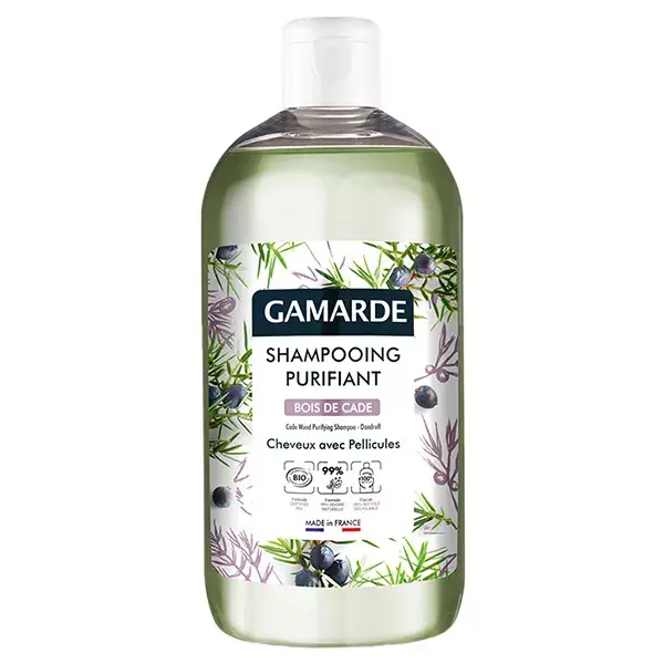 Gamarde Capillaire Shampoing Purifiant Bois de Cade Bio 500ml