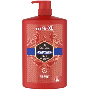 Old Spice Captain Gel de banho e shampoo para homens 1000 ml