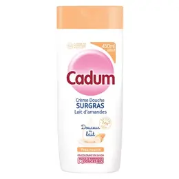 Cadum Crème Douche Douceur de Lait Amandes Douces Bio 450ml