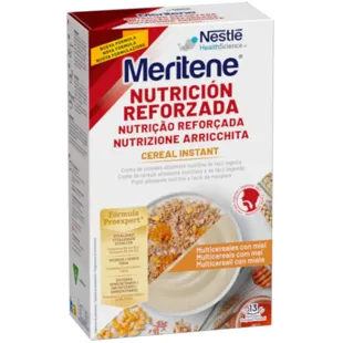 Meritene Cereal Multigrãos Instantâneo Nutrição Reforçada com Mel 520 g
