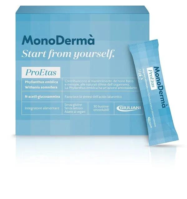 Monoderma Proetas Integratore Antietà 30 Stick Pack