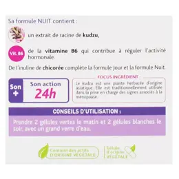 Nutreov Physcience Ménophytéa Bouffées de Chaleur Jour et Nuit 40 gélules