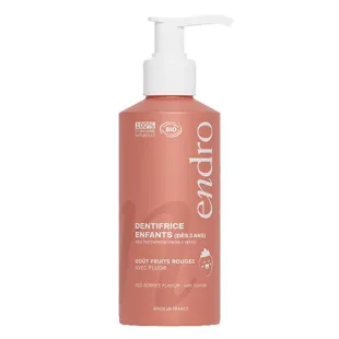 Dentifricio in gel al fluoro Endro Red Fruits 75ml