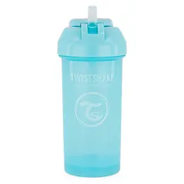 Twistshake Tasse à Paille Bleu Pastel +6m 360ml