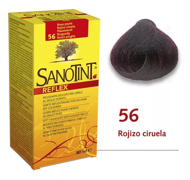 Sanotint Tinte Reflex 56 Rojizo Ciruela 80 ml