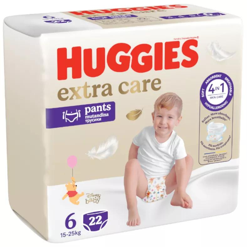 Huggies Pants Extra Care Panty T6 (15-25 kg) 22 stuks