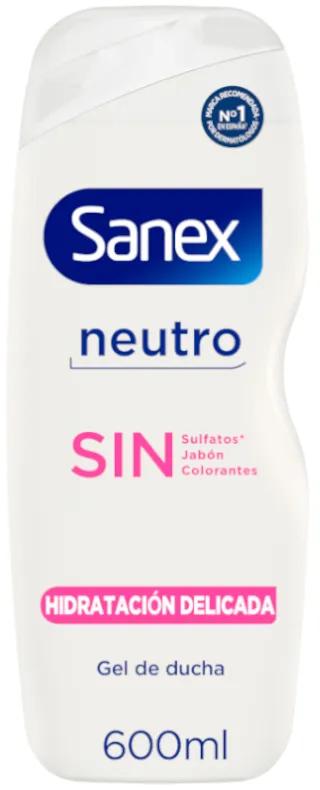 Sanex Shower Gel Zero% Sensitive Skin 600 ml