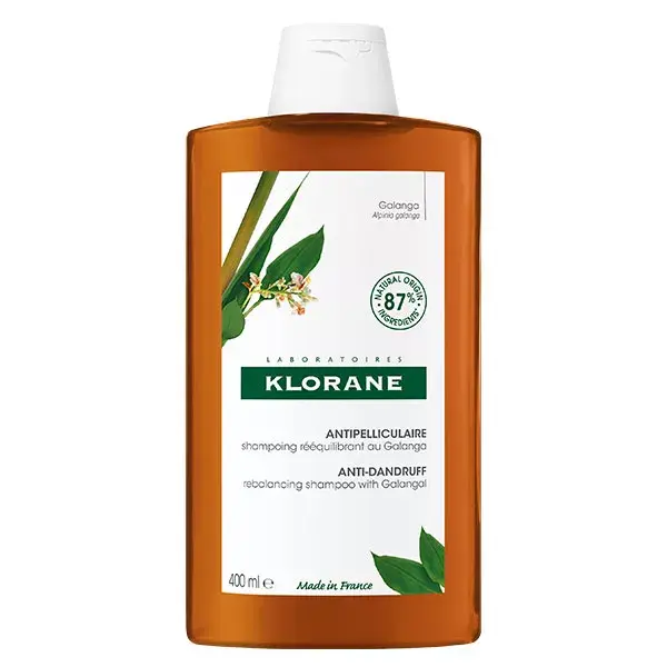 Klorane Galanga Shampoing Antipelliculaire Rééquilibrant  400ml