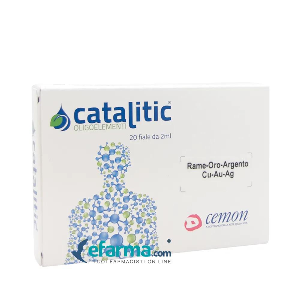 Cemon Catalitic Oligoelementi Rame-Oro-Argento20 Fiale da 2 ml