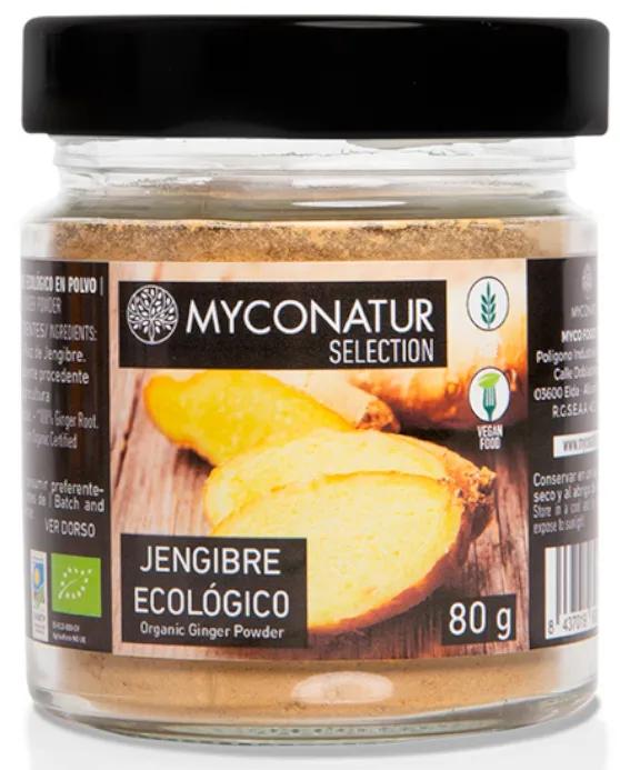 Myconatur Organic Ginger Powder 80 gr