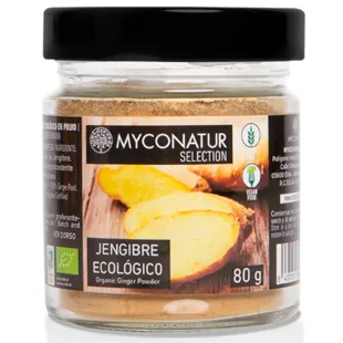 Myconatur Jengibre Polvo Ecológico 80 gr