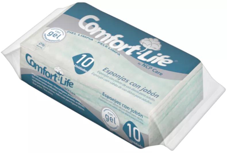 Comfort Life Esponja con Jabón 10 uds